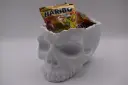 Schädel Süßigkeitenschüssel für Halloween