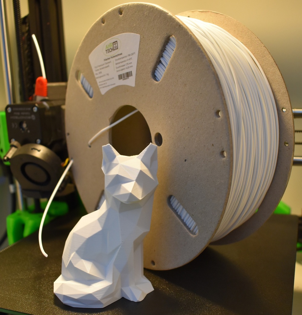 AHRTech PLA (Premium) Filament - Frischer Pulverschnee